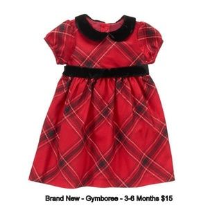 Brand New Gymboree Holiday dress - 3-6Months